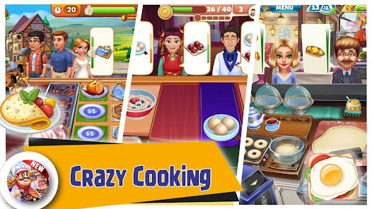 Burger Crazy Chef: Burger Game apkpoly screenshots 5
