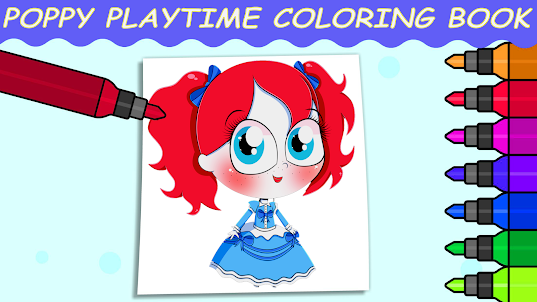 Poppy Playtime Coloring Game