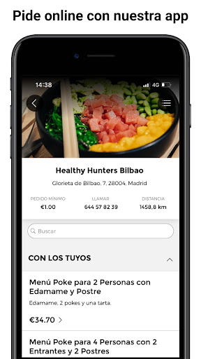 Android application Healthy Hunters screenshort