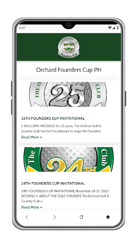 Orchard Founders Cup PH Screen 2