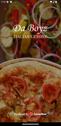 Android application Da Boyz Italian Cuisine screenshort