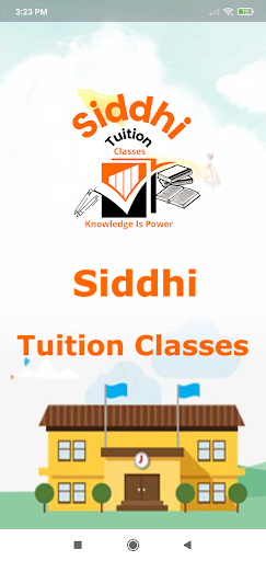 Android application SIDDHI TUITION CLASSES screenshort