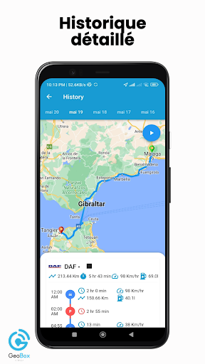 Geobox Telematics Screen 2