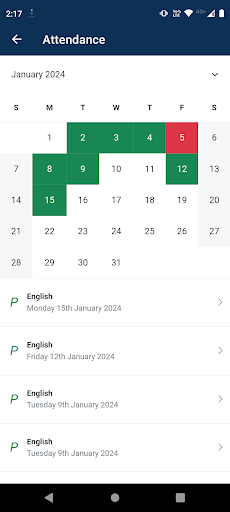 Core Junior College Screen 3