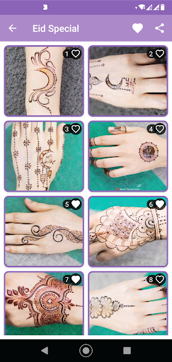 Android application Mehndi Design 2023 screenshort