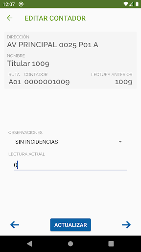 Gali Contadores Screen 2