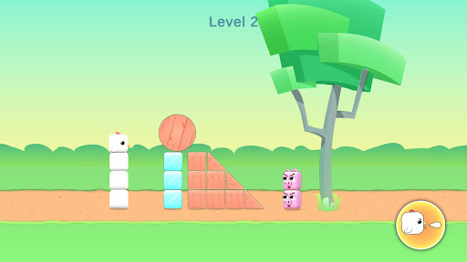 Android application Square Bird Friends screenshort