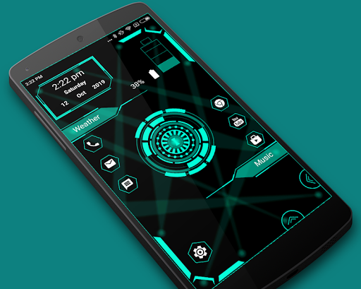 Screenshot of Hi-tech Launcher 3 - AppLock