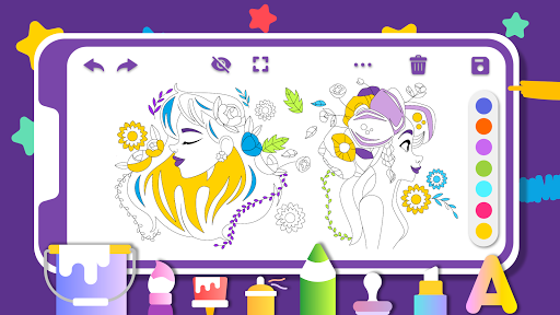Screenshot of Kids Coloring Games: PlayTime
