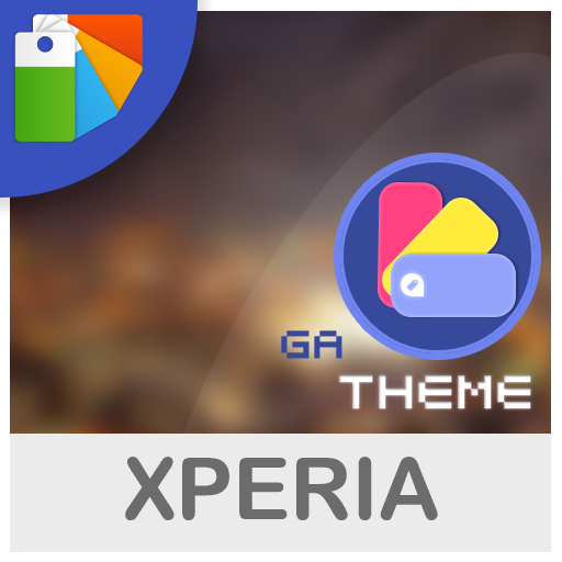COLOR™ Theme |L Brown - XPERIA logo