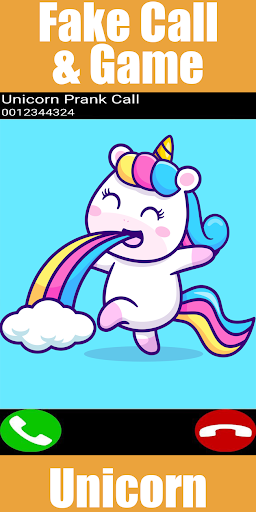 Fake Call Unicorn Game