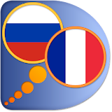 French Russian dictionary icon