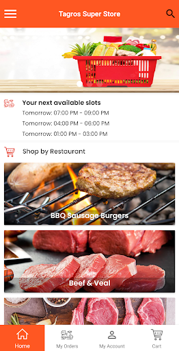Android application Tagros Super Store screenshort