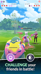 Capture d'écran de Pokémon GO