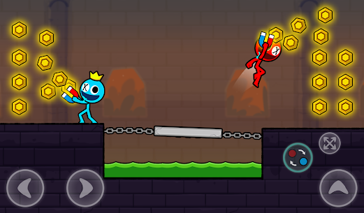 Red and Blue Stickman 2 MOD APK (Unlimited Skin, Lives) 11