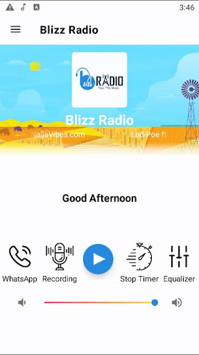 Blizz Radio - Face The Music Screen 2
