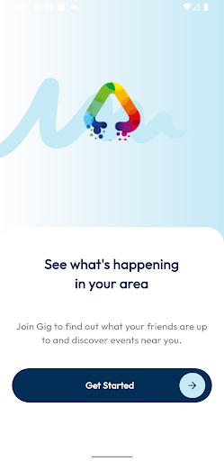 Android application GIG Events screenshort