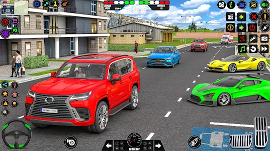 Driving School Games: City Car