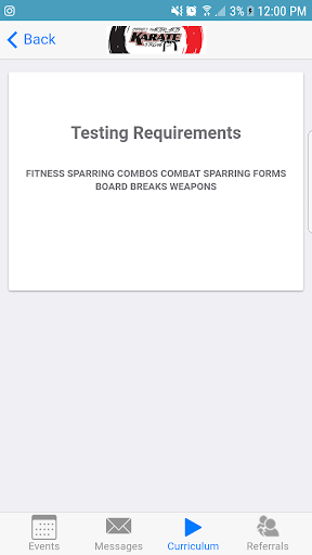 Android application Chirricks Martial Arts screenshort