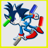 Coloring Sonic 2017 icon