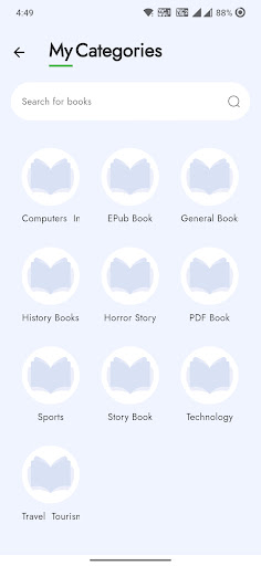 Bookkart: PDF, ePub Reader Screen 3