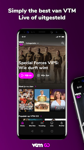 Android application VTM GO screenshort