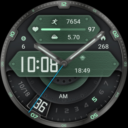 Green Shading ZKin Watch screenshot 15