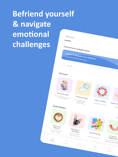 Screenshot of Myselfland Emotional Self-Help