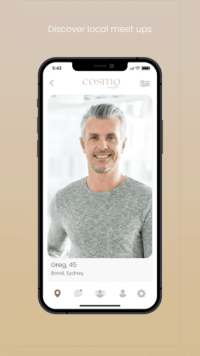 Android application COSMO MEETS screenshort