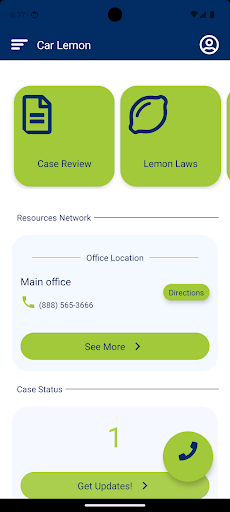 Android application Nationwide Lemon Lawyers screenshort