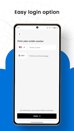 GetMeThere - request a ride Screen 2