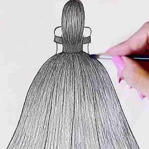 Learning to draw a dress