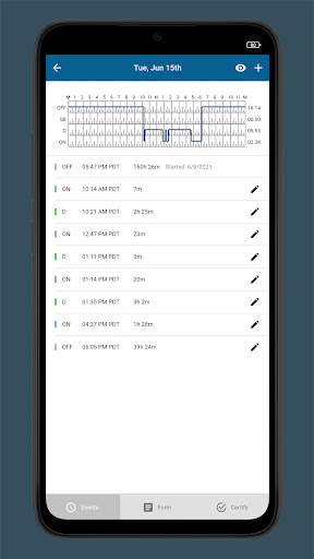 Android application MD ELD screenshort