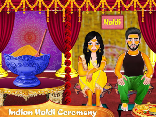 Android application Royal Indian Wedding Girl Game screenshort