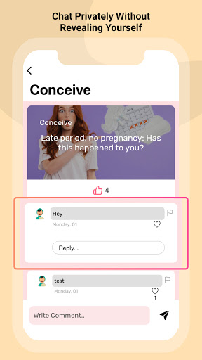 FemX Period &Ovulation Tracker Screen 3