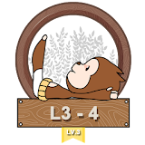 Yoga Monkey Free Fitness L3-4 icon