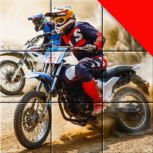 Jigsaw Motorcycle Puzzles logo