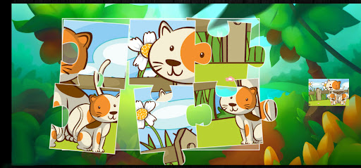 Assembling pictures parts Screen 3