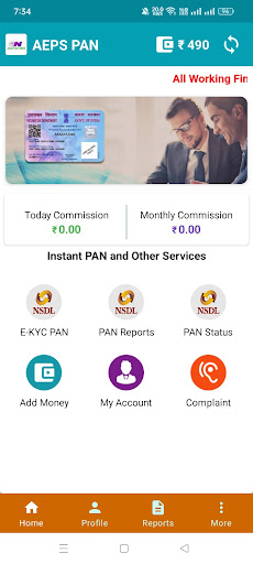 ECP PAN ONLINE Screen 2