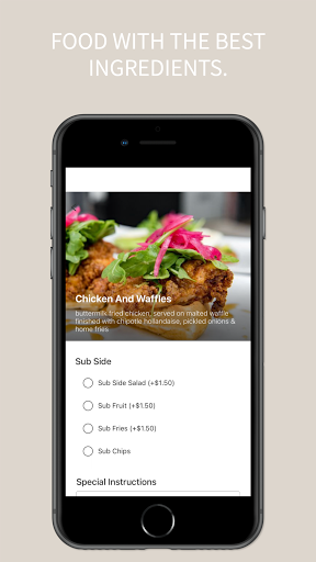 Android application Miles Table screenshort