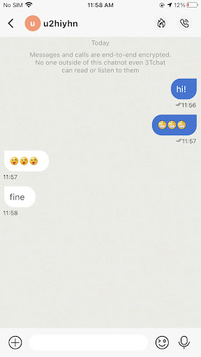 3Tchat Screen 2