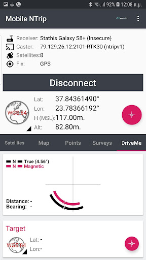 Mobile NTrip Screen 3