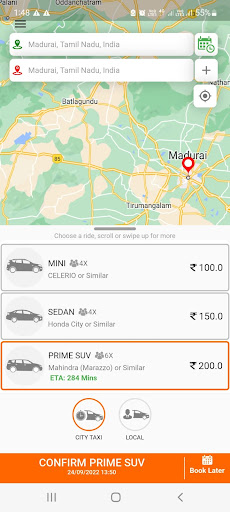 MPTC Cabs Screen 3