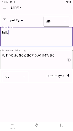 hashmaster Screen 2