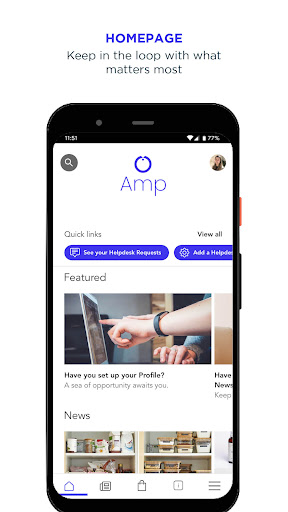 Android application AmpOffice screenshort