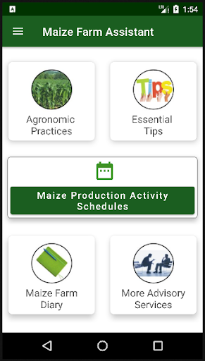 Maize Farm Assistant Screen 2
