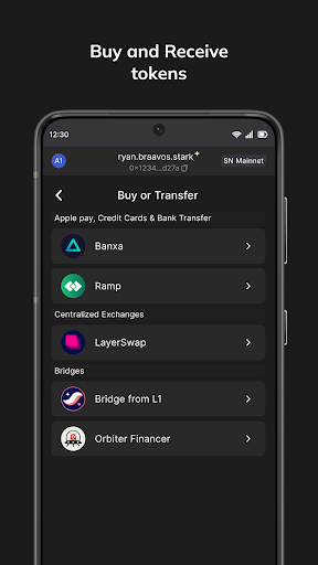 Braavos - Starknet App Wallet 3