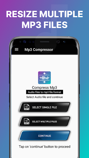 Mp3 Compressor & Resizer Screen 2