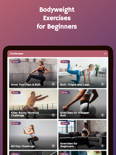 Screenshot of 30 Day Butt Lift Challenge