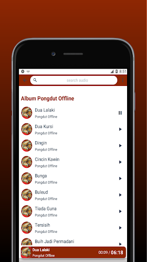 Android application Pongdut Kendang Rampak Offline screenshort